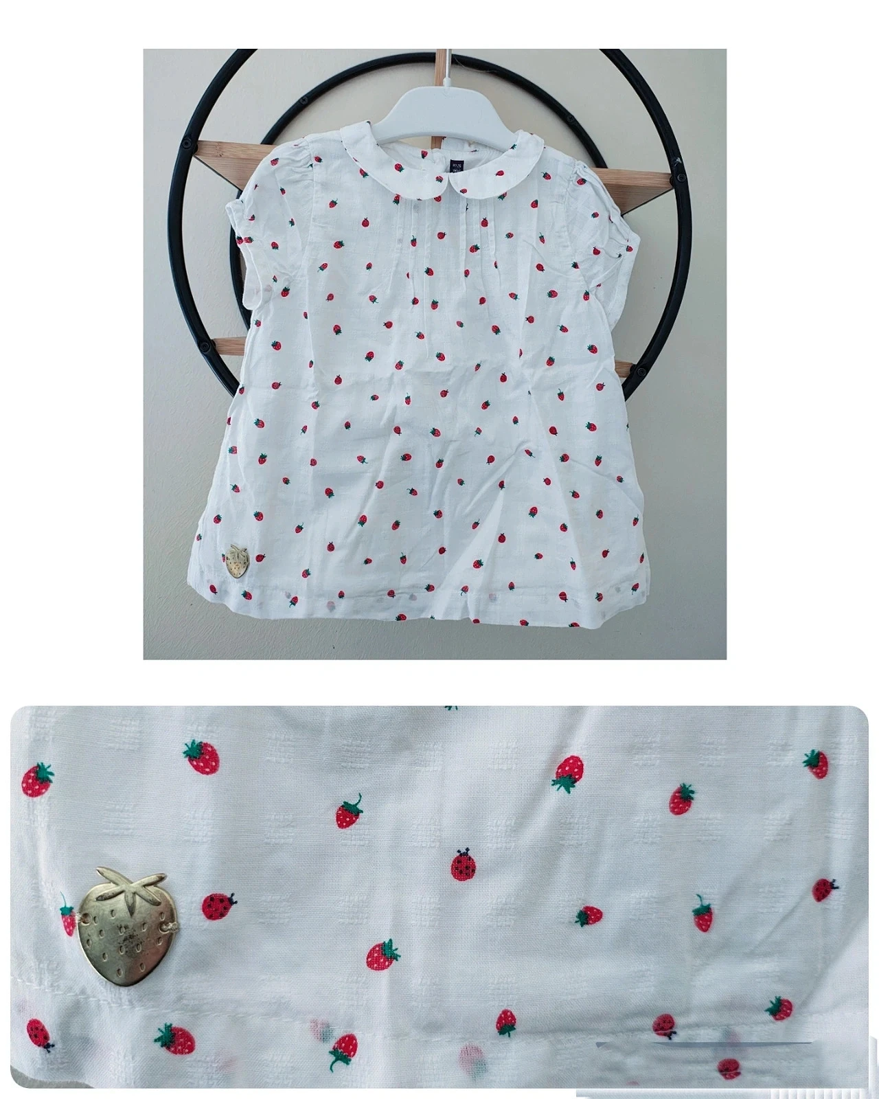 24 mois 2 ans blouse Teeshirt été sergent major